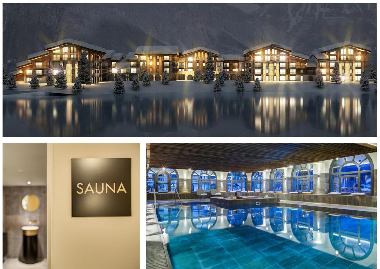 Thedrus Luxury Apt, Swimming Pool, Spa & More Шамони Екстериор снимка